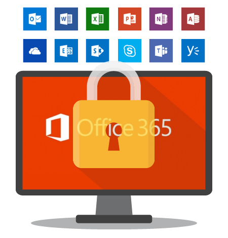 Office 365 Security and Protection imagery.