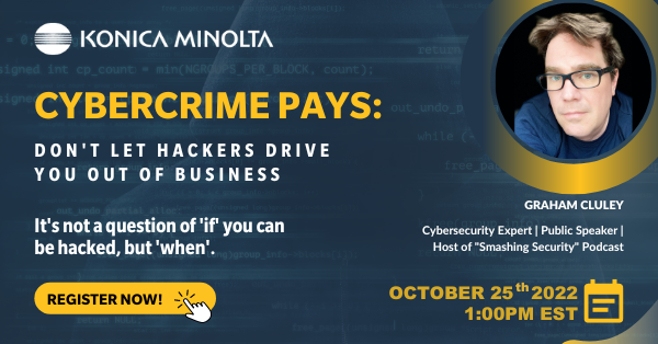 Cybercrime Pays Webcast