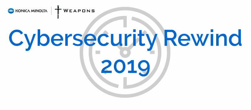 Cybersecurity Rewind 2019: bilan d'une année