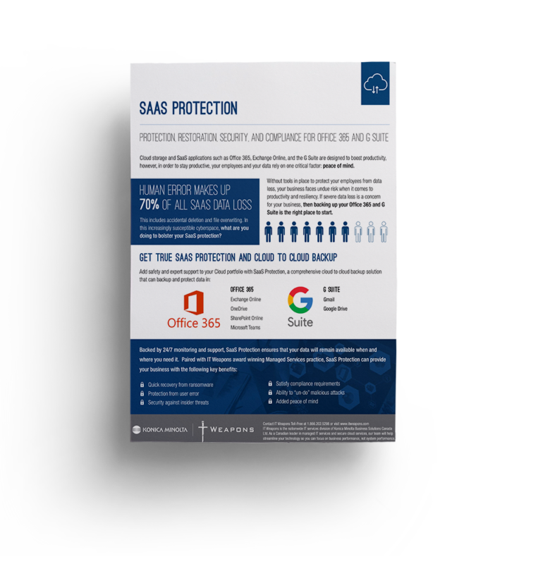 Brochure: <br/> SaaS Protection
