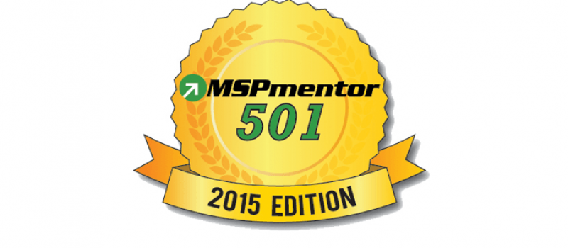 IT Weapons Ranks in the top 100 of MSPmentor 501 List for 2015