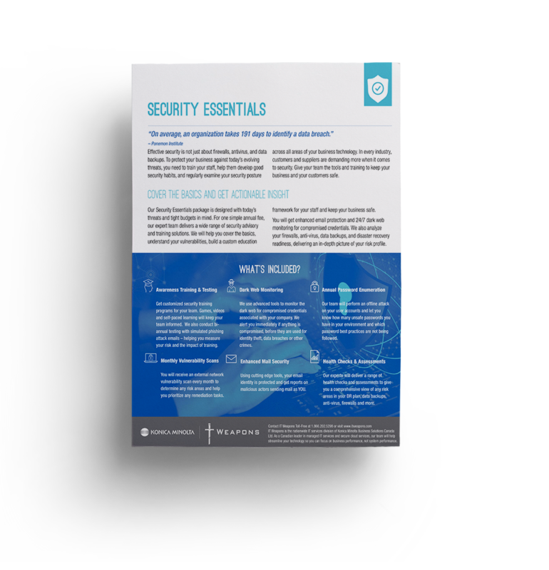 Brochure: <br/> Security Essentials